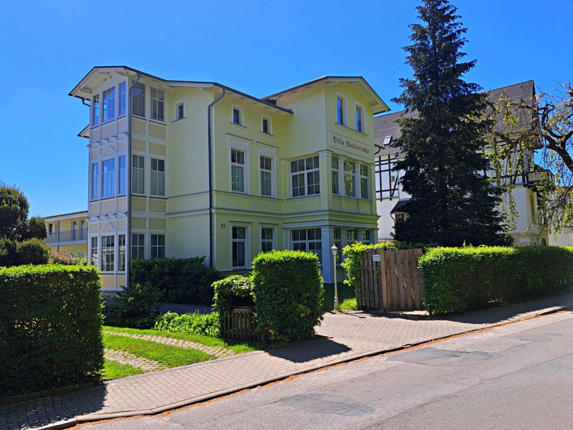 Villa Waldstrasse Wohnung 05 ゼーバート・ヘリングスドルフ エクステリア 写真